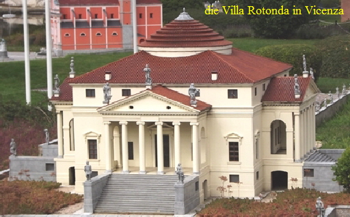 die Villa Rotonda in Vicenza