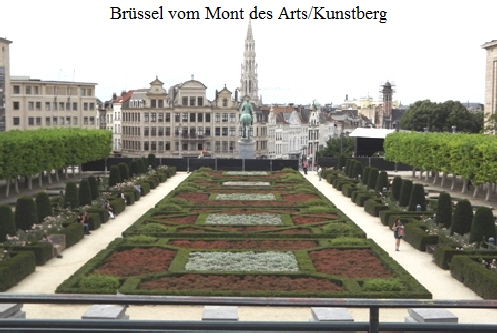 Brssel vom Mont des Arts/Kunstberg